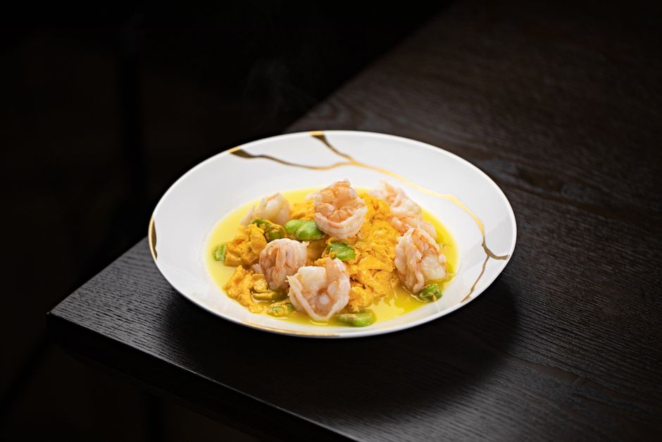 Saag Shrimp
