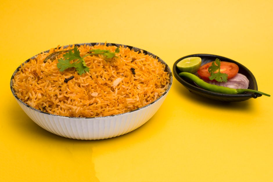Lemon Corriander Paneer Pulav/Biryani