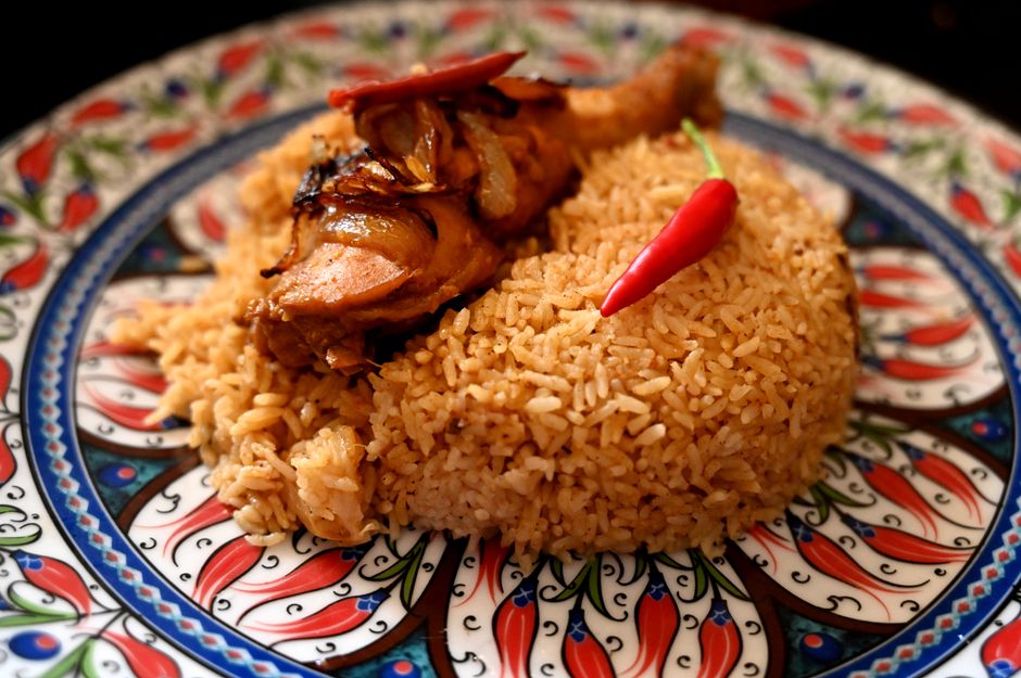 Lemon Corriander Chicken Pulav/Biriyani