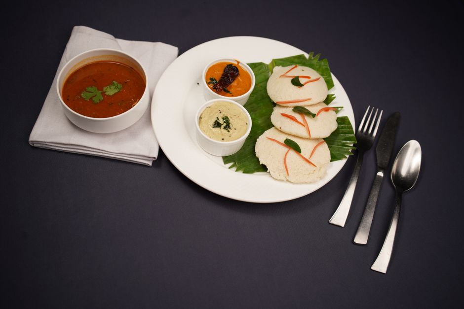 Sambar Idly – 3 pcs