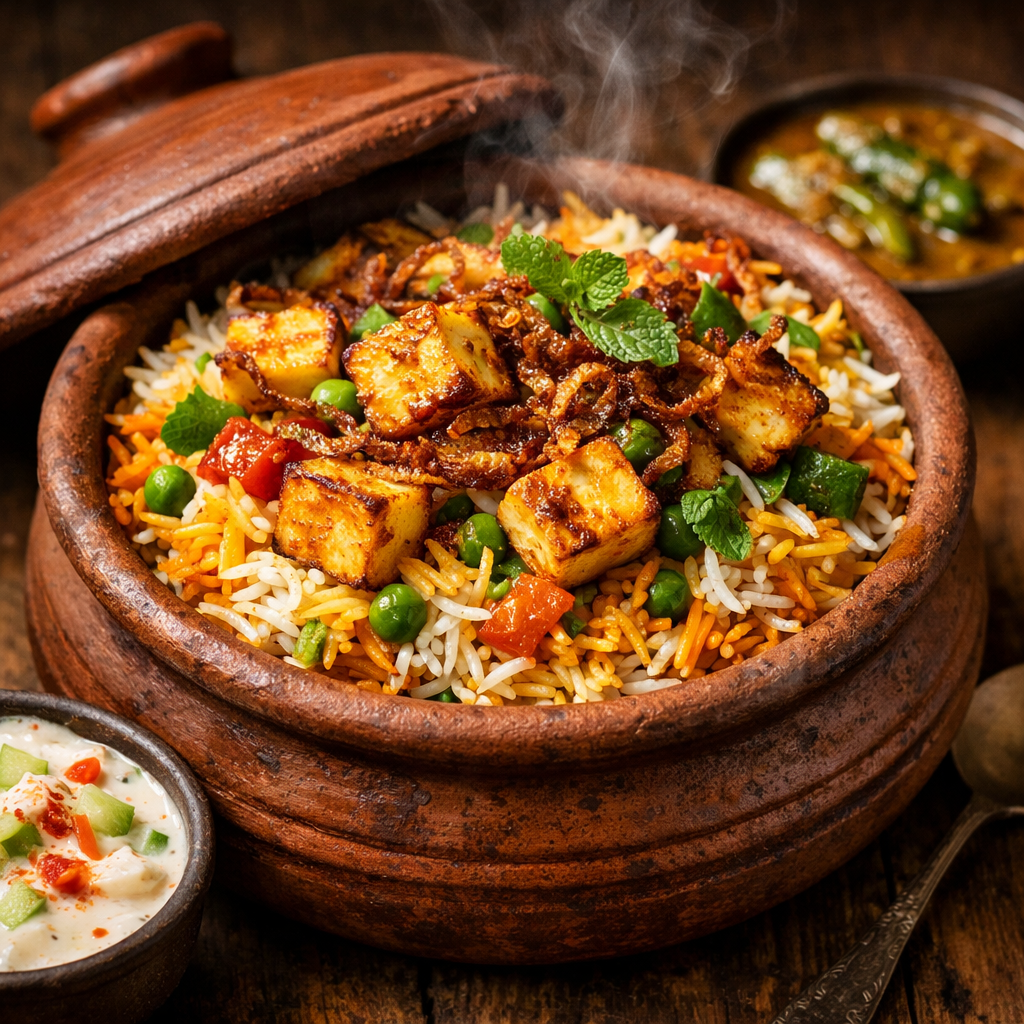Paneer Biryani