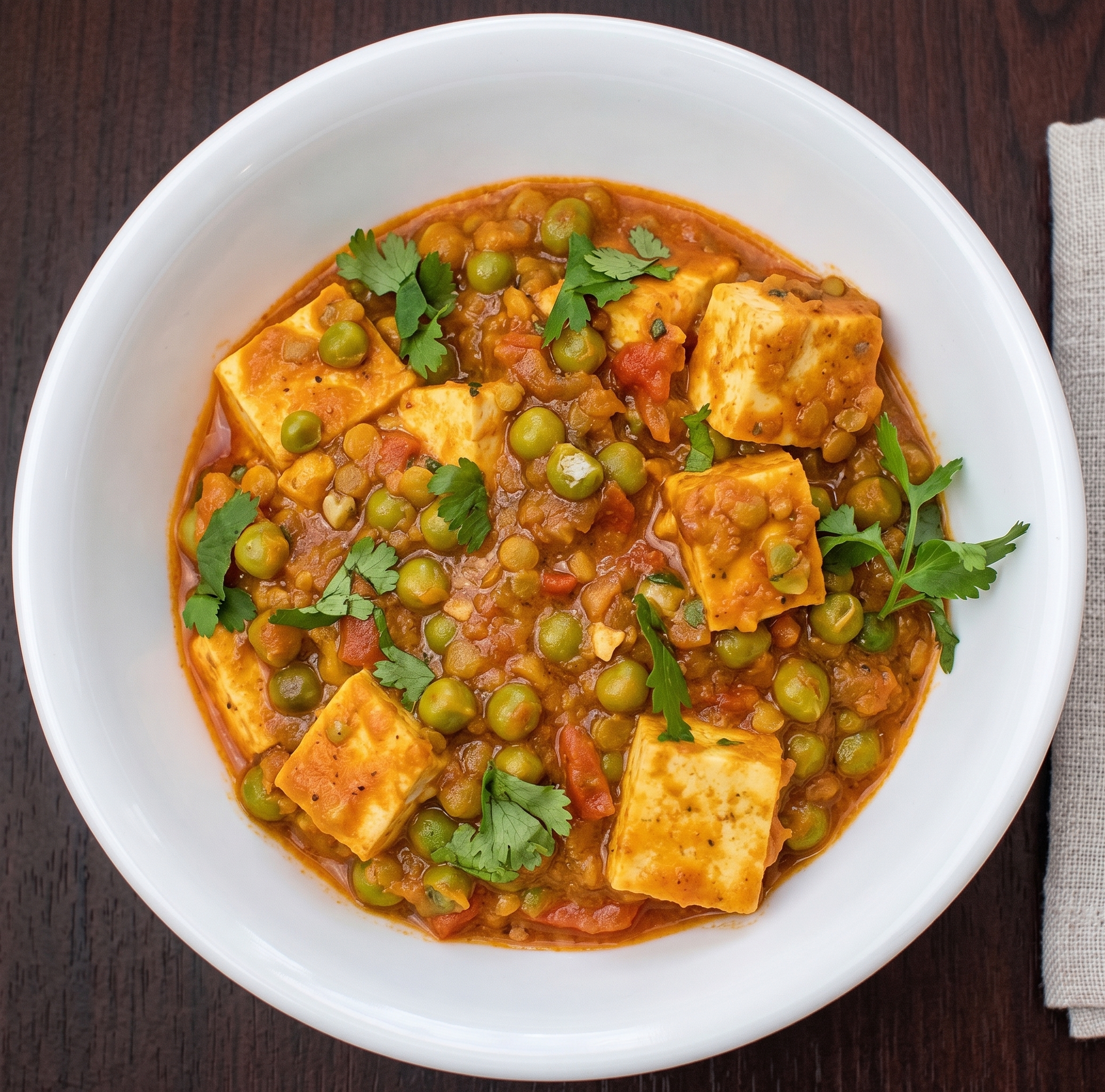 Matar Paneer