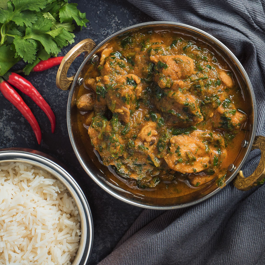 Chicken Tikka Saag