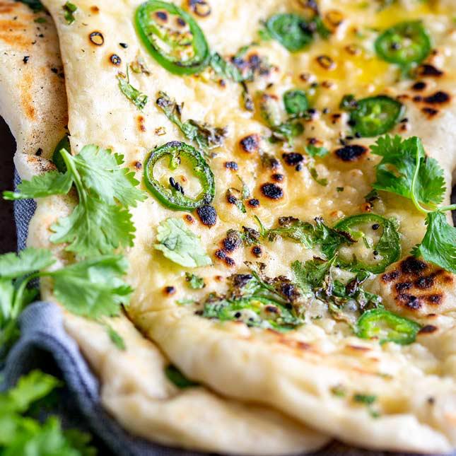 Bullet Naan (spicy Naan)