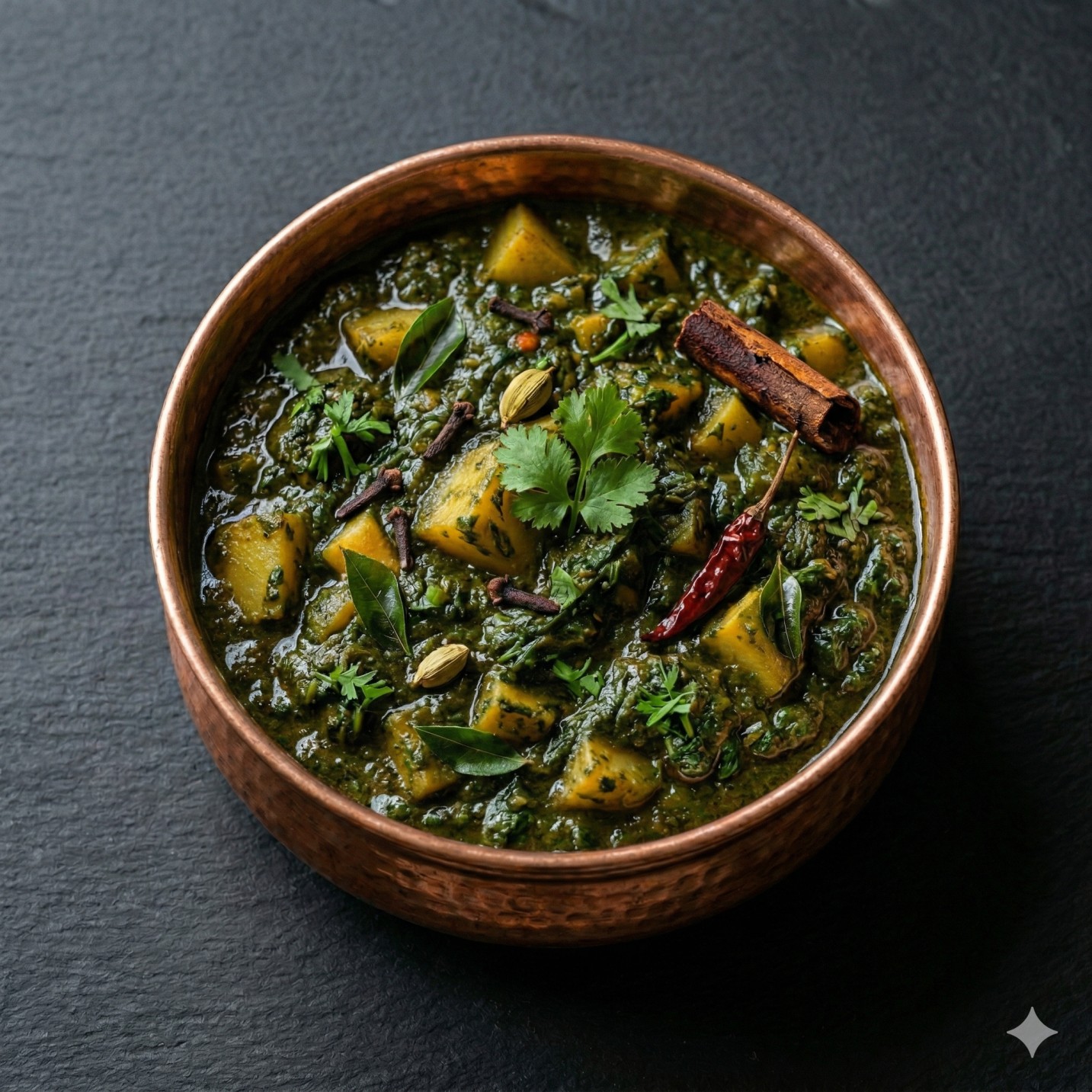 Saag Aloo (V)