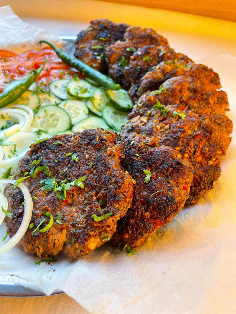 Lamb Chapli kabab