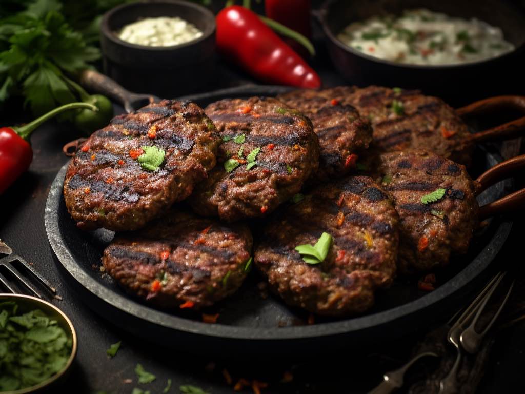 Beef Chapli Kebab Grill (2 PCS)