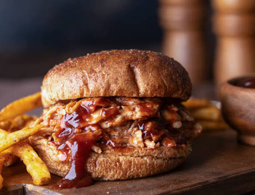 BBQ Rolls Sandwich