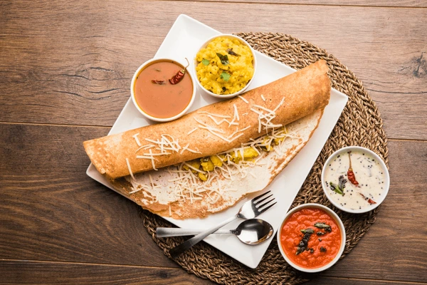 Paneer Tikka Masala Dosa