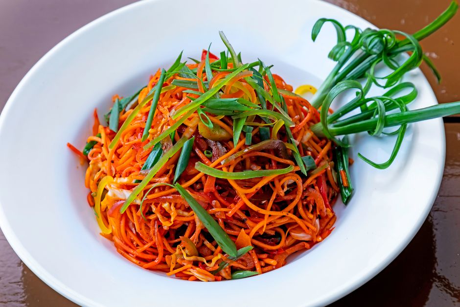 Vegetable Hakka Noodels