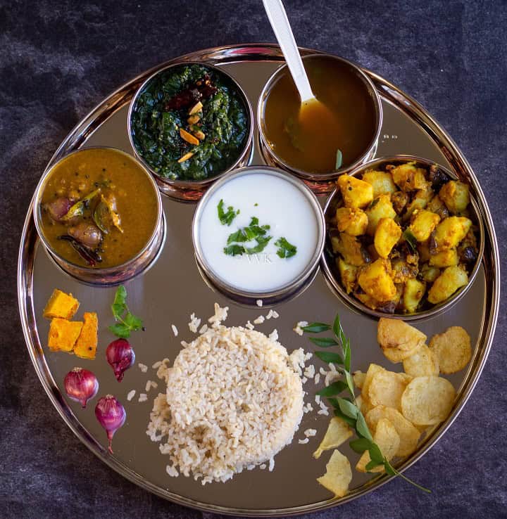 Standard Thali (3 curries) To GO