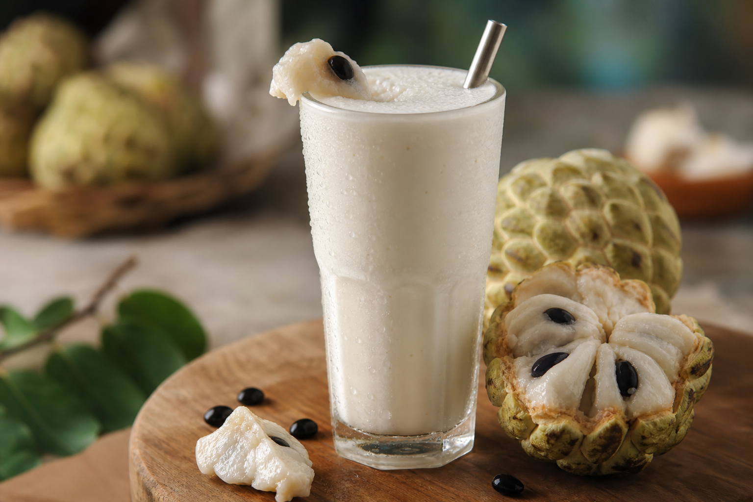 Custard Apple Milk Shake