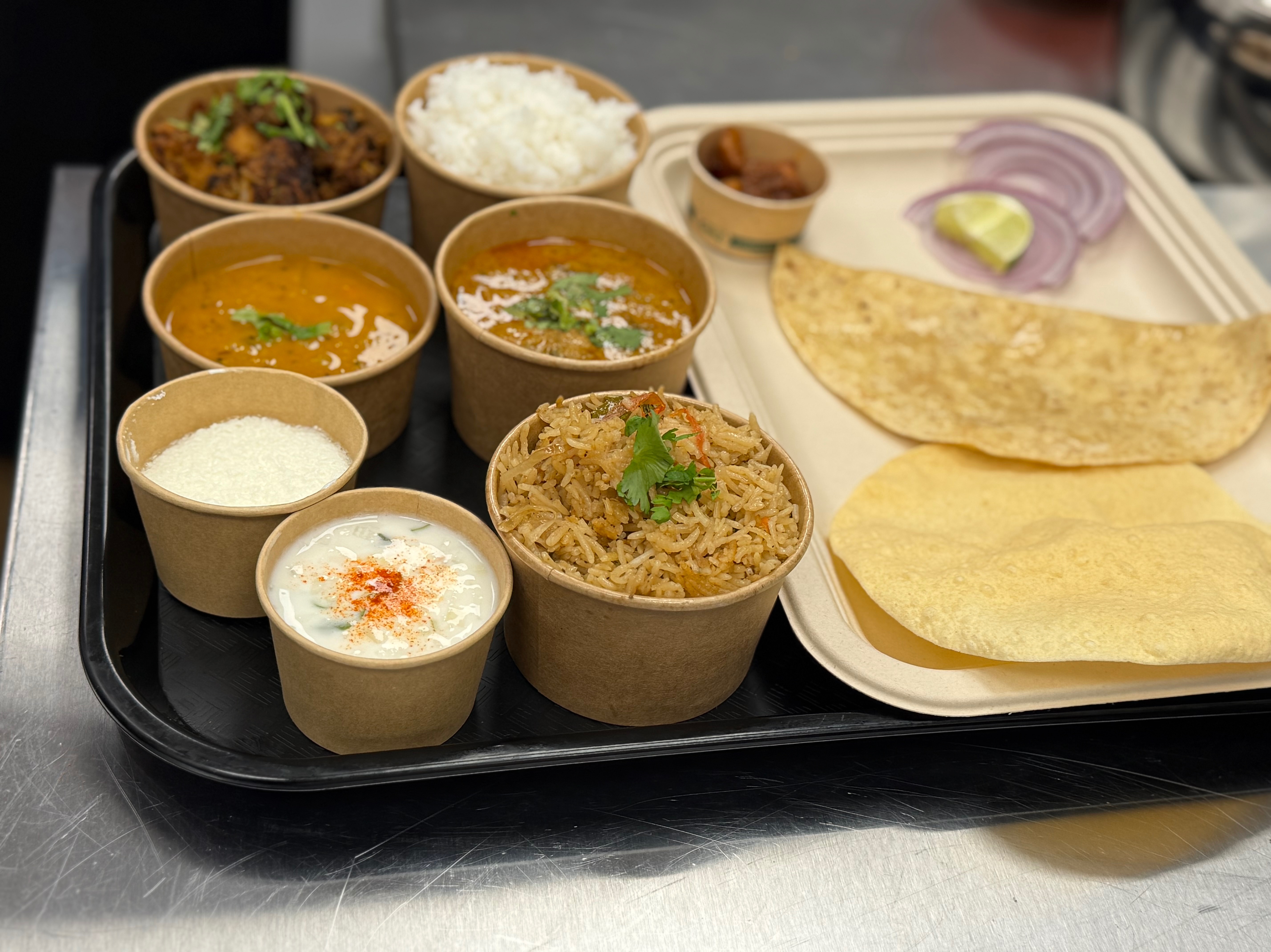 Mutton Thali