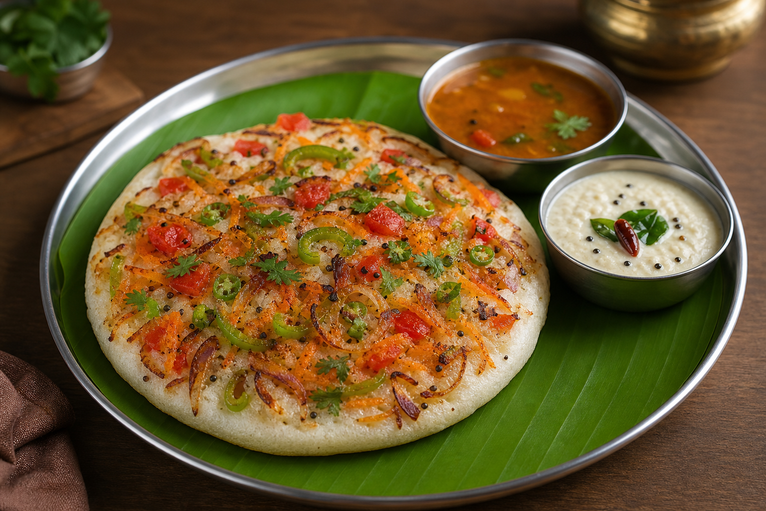 Vegetable Uthappam