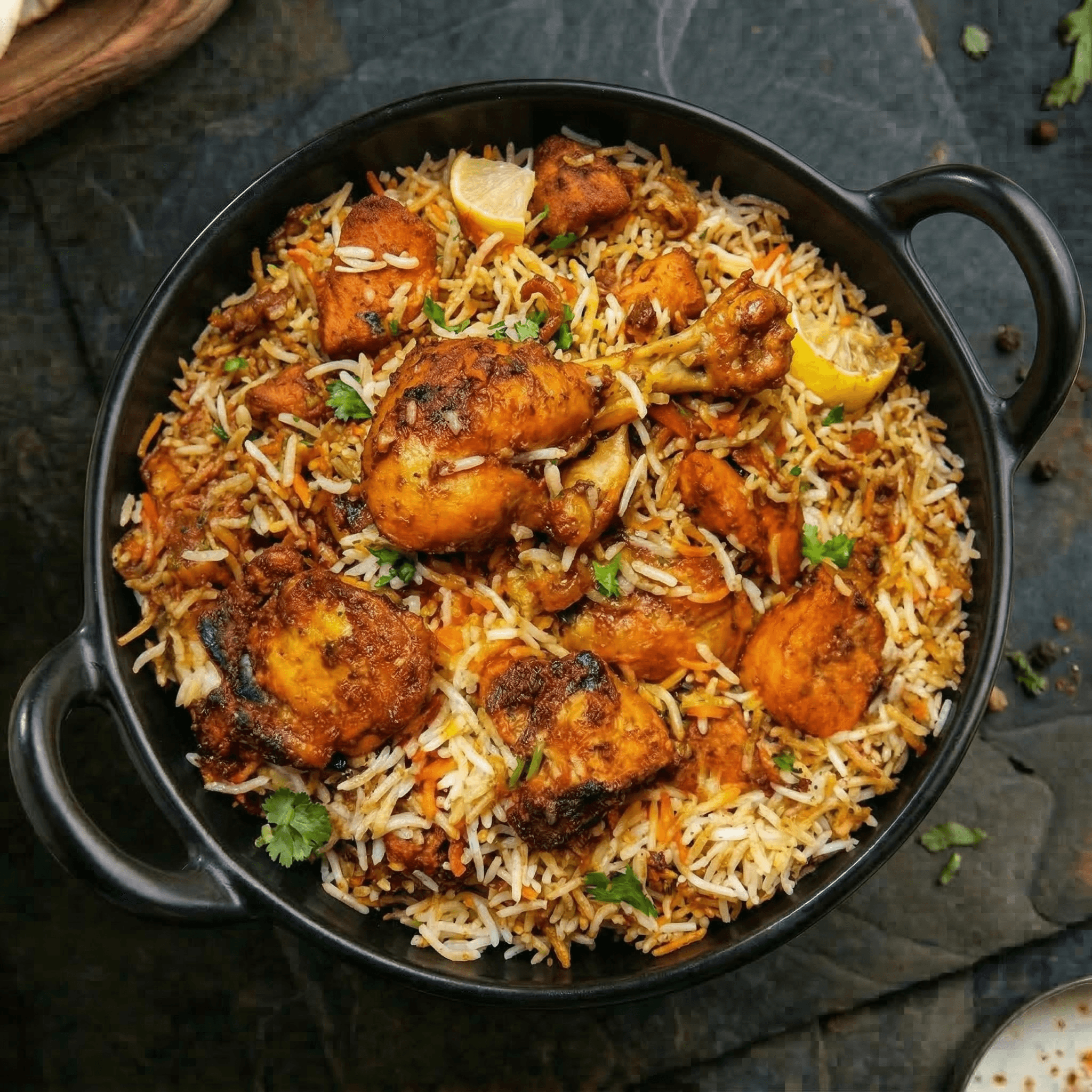 Chicken Fry Piece Biryani
