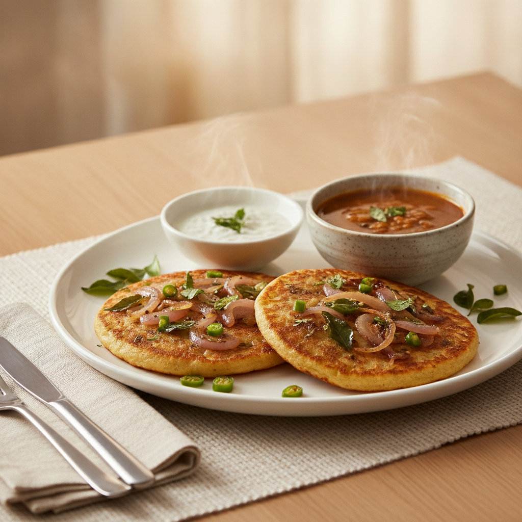 Onion Uttapam