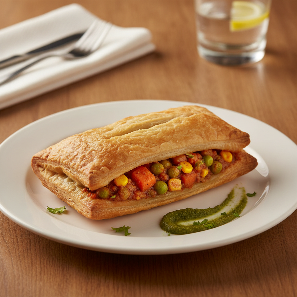 Masala Veg Puff