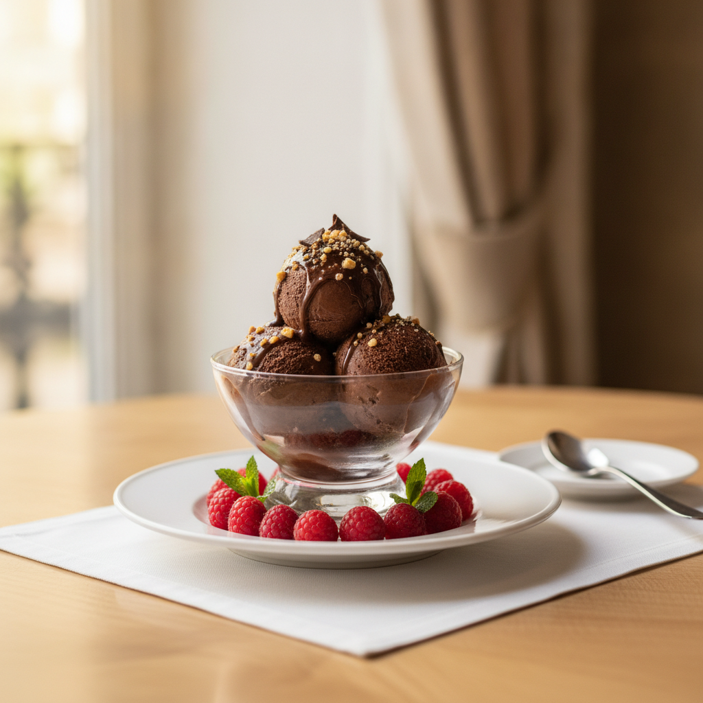 Chocolate icecream