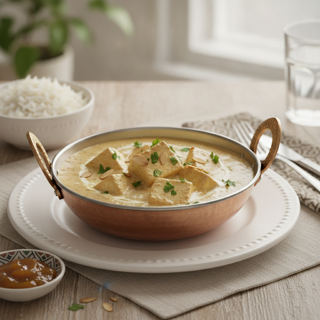 Malai Paneer (White Gravy)