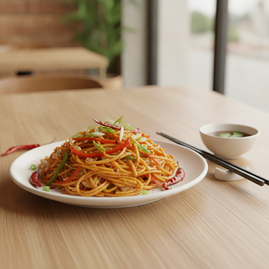 Veg Schezwan Noodles