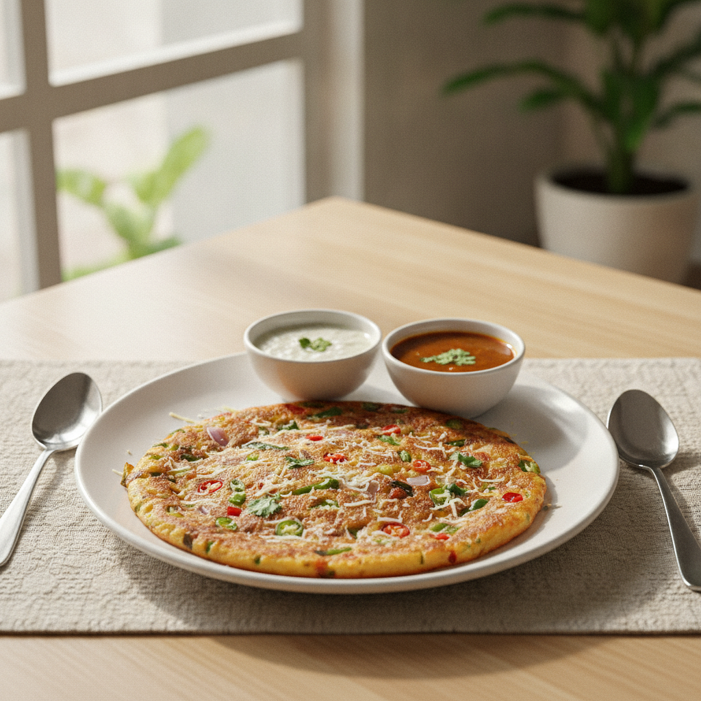 Chili Uttapam