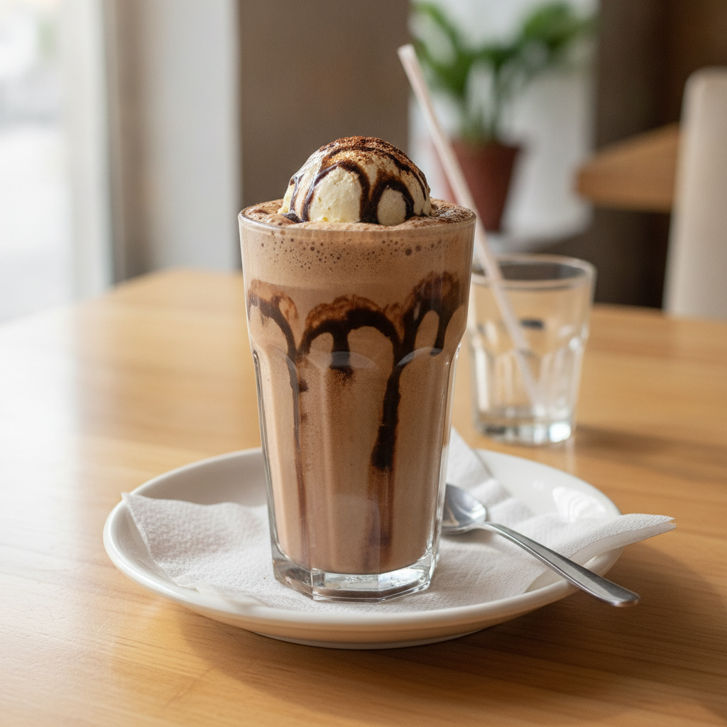 Cold Coco with Icecream