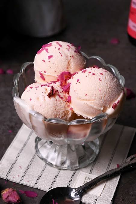 Rose Ice Cream
