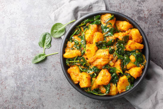 Saag Aloo