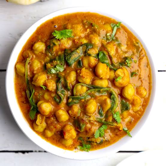 Saag Chana