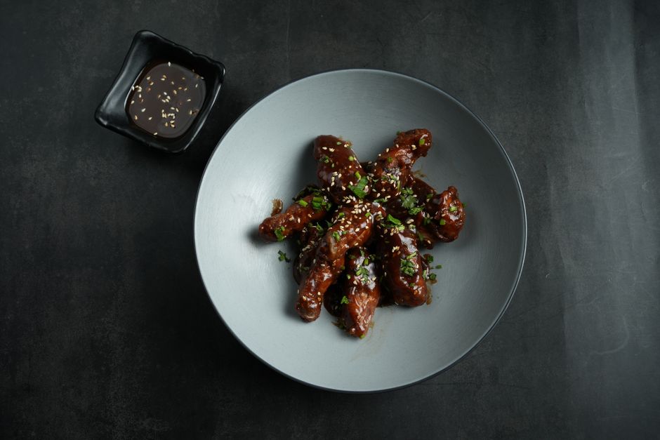 Chicken Wings with BBQ Sauce