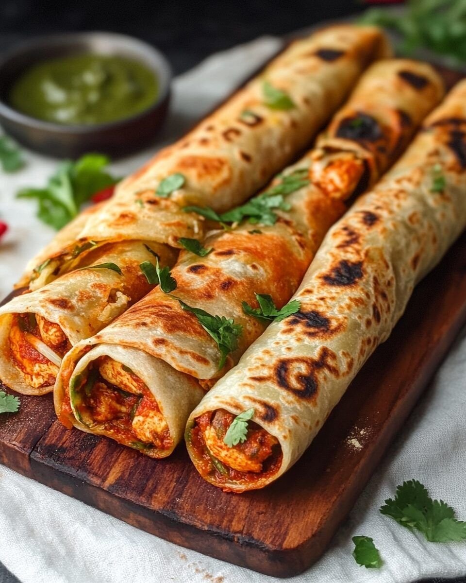 Paratha Tikka Roll
