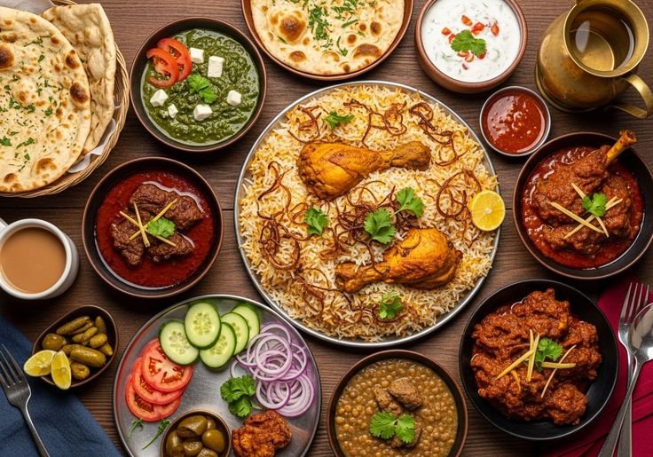 Mutton Karahi Platter