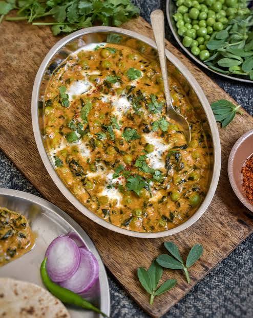 Methi Malai Matar