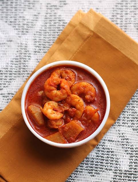 Shrimp Vindalu