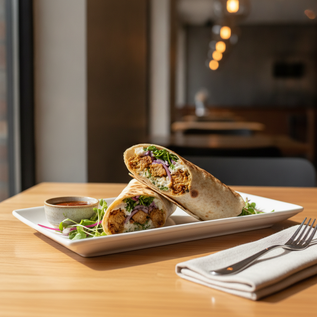 Chicken Seekh Kebab Wrap