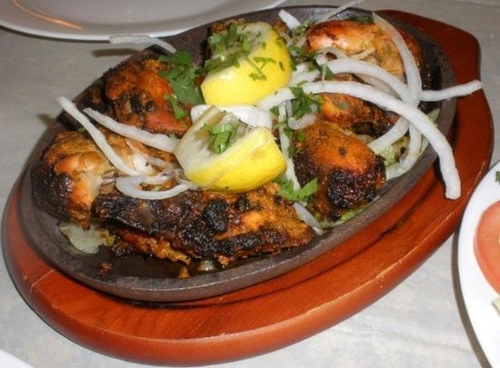 8. Tandoori Mixed Sizzler