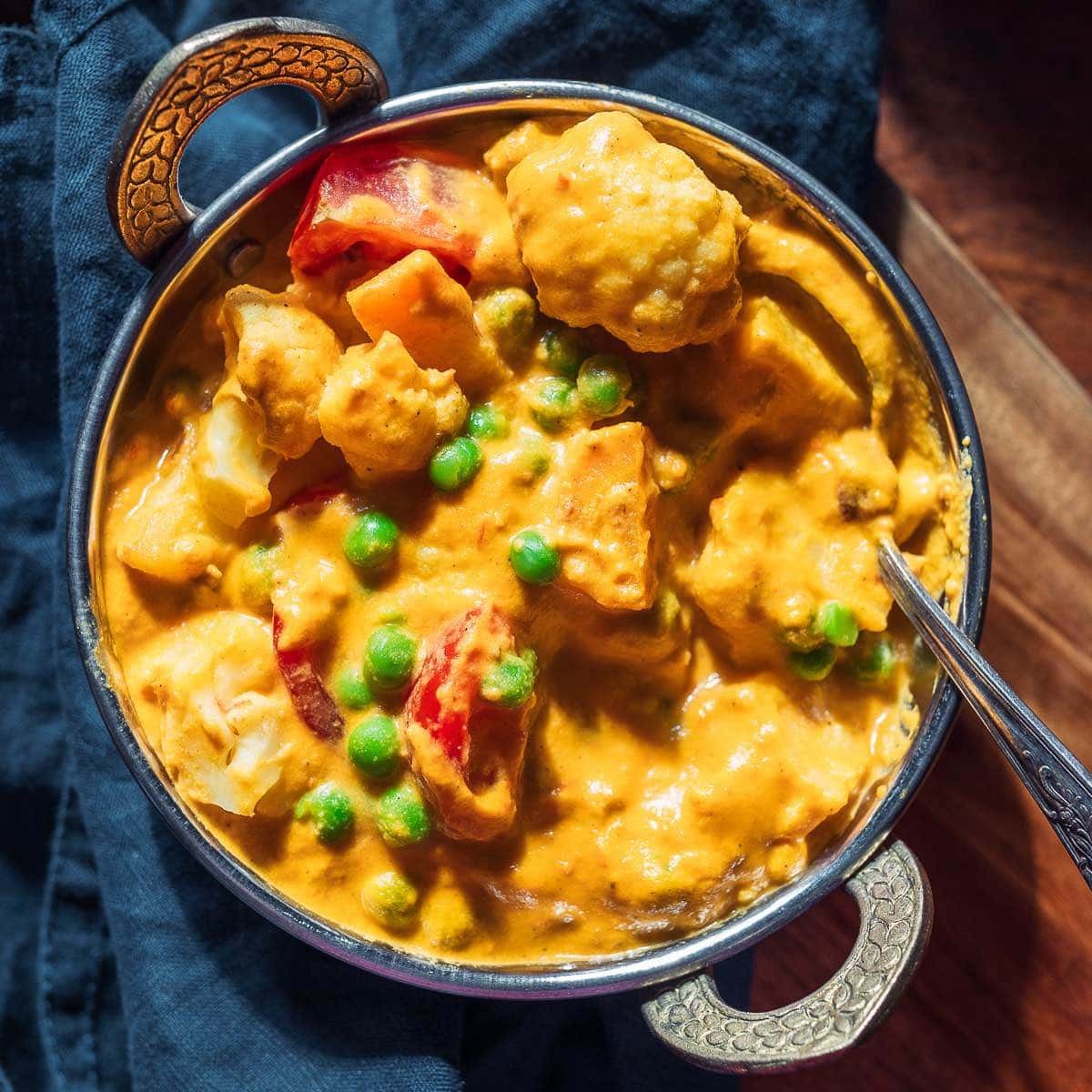 15. Vegetable Korma