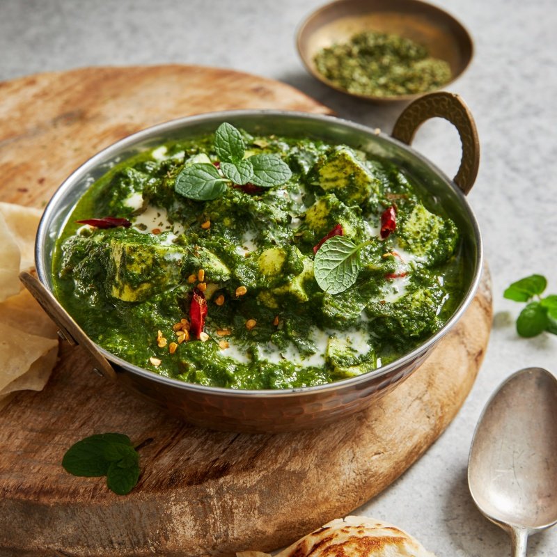 7. Palak Paneer