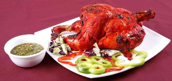 1. Full Tandoori Chicken