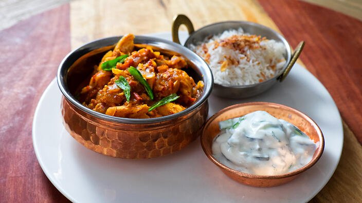 3. Salmon Fish Vindaloo
