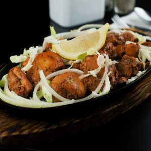 7. Tandoori Shrimp Sizzler