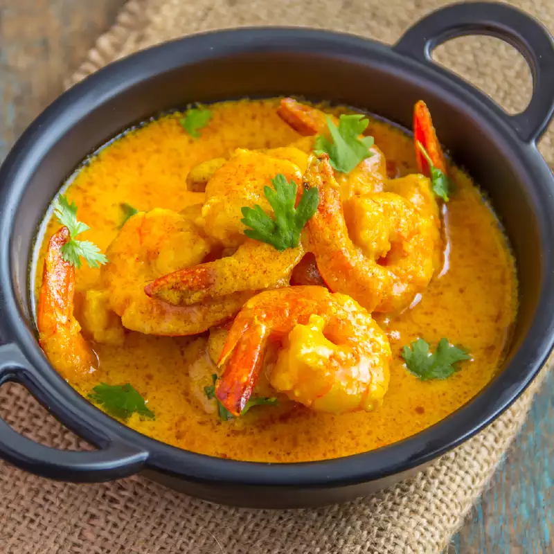 16. Shrimp Mango Korma