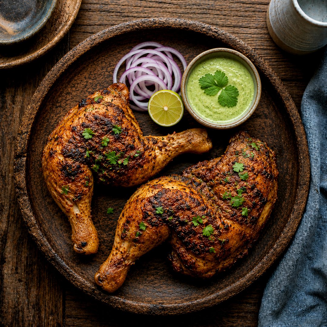 CHICKEN QTR LEGS (2 PCS)