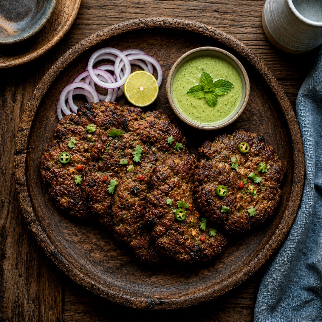 Peshawri Chapali Kabob