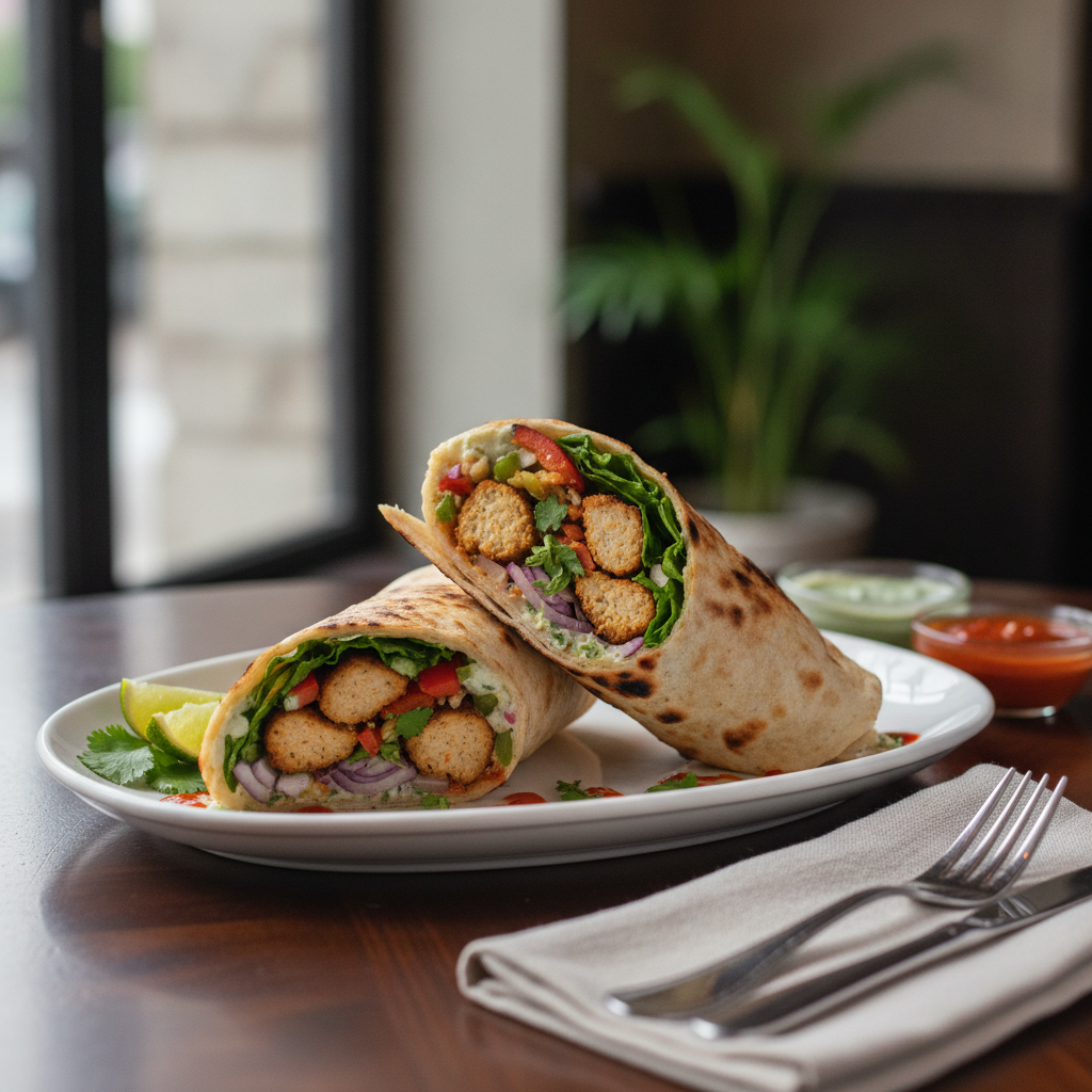 Seekh Kabab Wrap