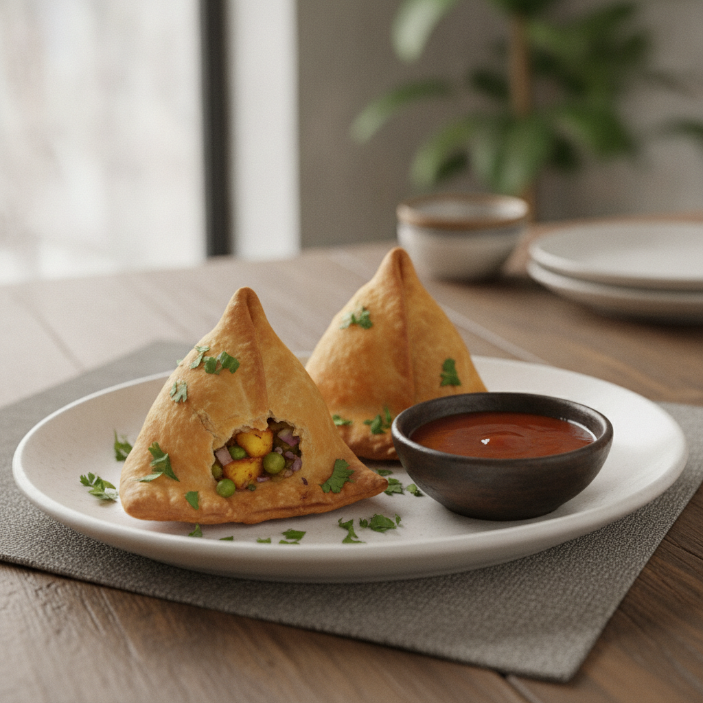 Samosas ( 2 pieces)