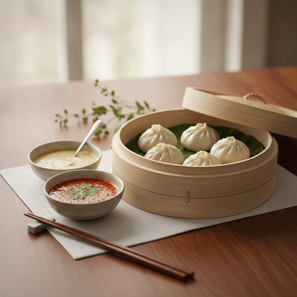 Steamed Momos