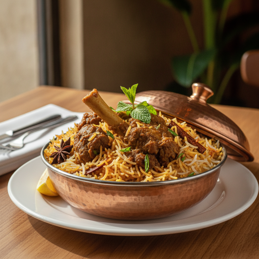 Mutton(Goat) Biryani
