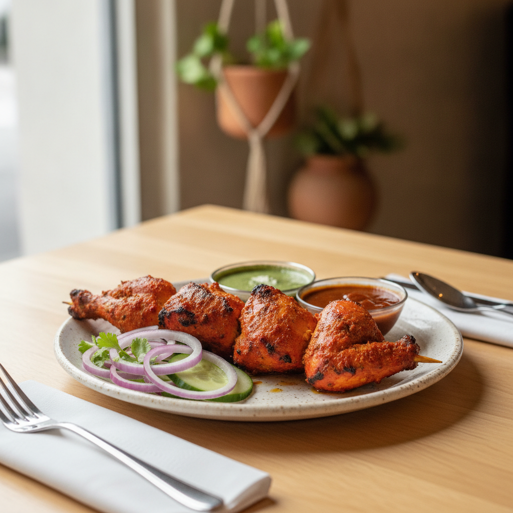 Tandoori Chicken Half (4 Pieces)