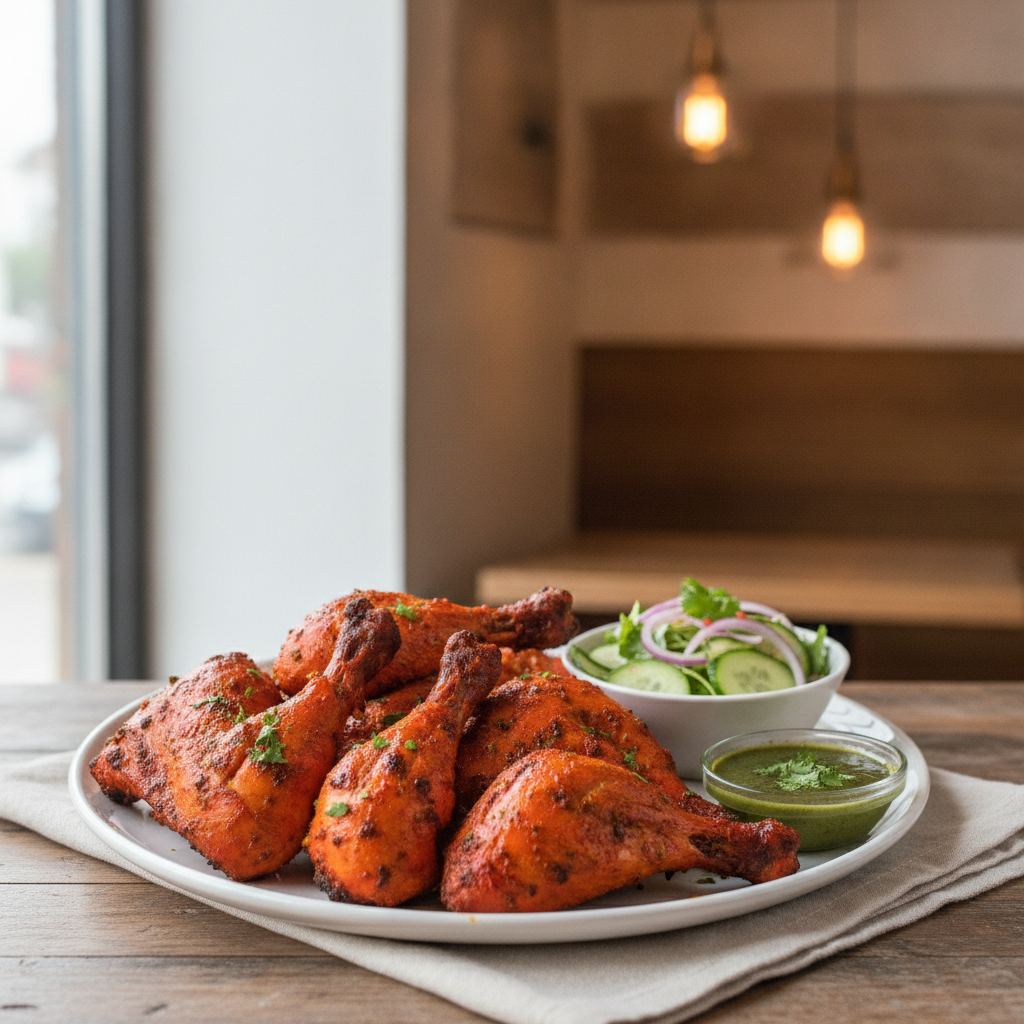 Tandoori Chicken Full (8 pieces)